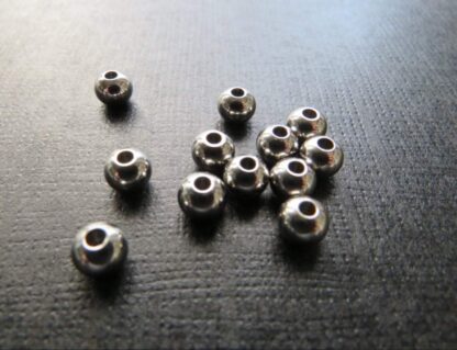 Spacer Beads – Stainless Steel – 6mm – Pack Of 10