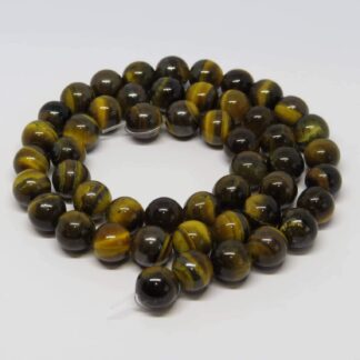 Tiger Eye Beads – 8mm – Strand Of 50 Beads