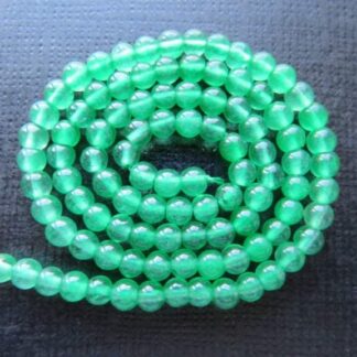 Jade Beads – Green – 4mm – Strand of 100 Beads