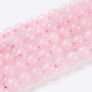 Rose Quartz Beads – 8mm – Strand Of 45 Beads