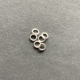 Sterling Silver Split Ring – 6mm – Pack Of 2