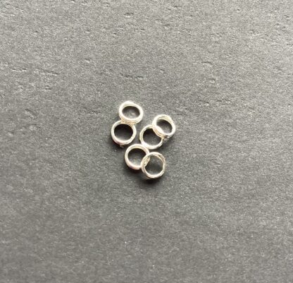 Sterling Silver Split Ring – 6mm – Pack Of 2