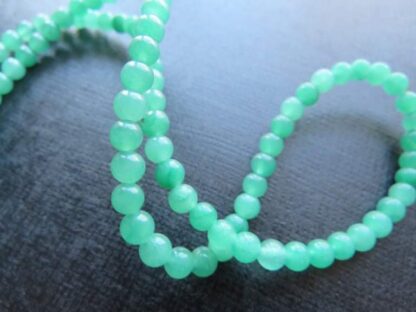 Green Aventurine Beads – 4mm – Strand Of 90 Beads