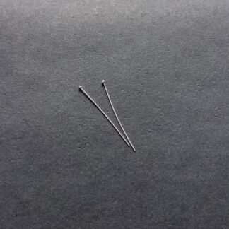 Ball Pins – Sterling Silver – 37×0.5mm – Pack Of 2