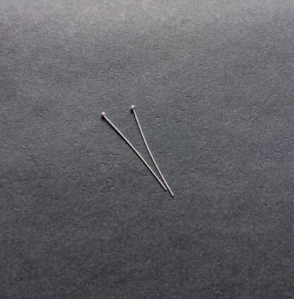 Ball Pins – Sterling Silver – 37×0.5mm – Pack Of 2