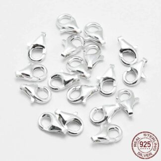 Sterling Silver 925  Lobster Clasp – 11mm