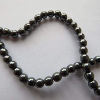 Hematite Beads – 4mm – Strand of 95 Beads