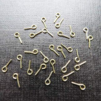 Eye Pins – Antique Bronze – 30×0.7mm – Pack Of 50