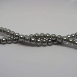 Glass Pearls – Purple – 6mm – Strand Of 78 Beads