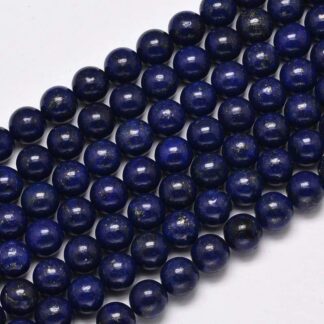 Natural Lava Beads – Multicoloured – 6mm – Strand Of 60 Beads