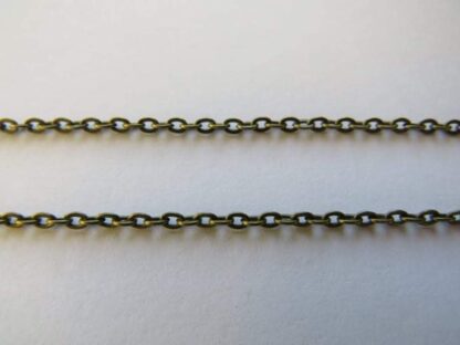 Cable Chain – Nickel Free – Antique Bronze – 2x3mm – 1 M Length