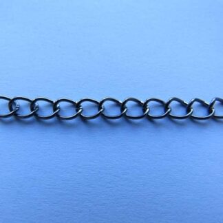 Extension Chain – Gunmetal – 40x4mm – Pack Of 10