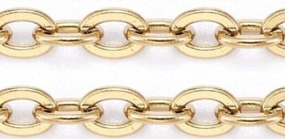 Cable Chain – Gold – Stainless Steel – 2.5x2mm – 1 M Length