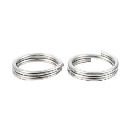 Split Rings – Platinum – 8x1mm – Pack Of 50
