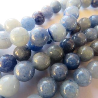 Blue Aventurine – 8mm – Strand Of 40 Beads