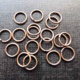 Jump Rings – Copper – 8x1mm – Pack Of 50