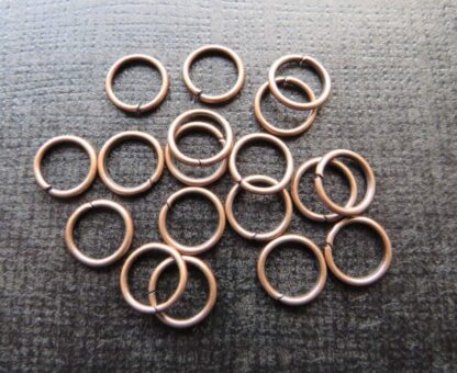 Jump Rings – Copper – 8x1mm – Pack Of 50