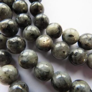 Lava Beads – Green – 8mm – Strand Of 45 Beads