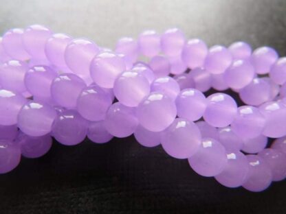 Glass Beads – Lavender – 6mm – Strand Of 50 Beads