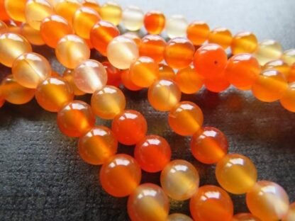 Carnelian Beads – 6mm – Strand Of 50