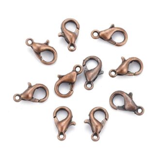 Lobster Clasp – Nickel Free – Copper – 10mm