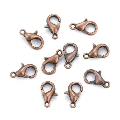 Lobster Clasp – Nickel Free – Copper – 10mm