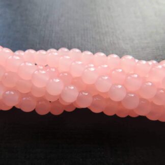 Glass Beads – Aqua – 4mm – Strand Of 100 Beads