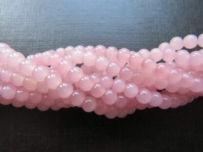 Glass Beads – Rose – 4mm – Strand Of 100 Beads
