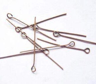 Eye Pins – Copper – 35×0.7mm – Pack Of 50