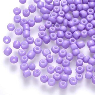Seed Beads – Size 6/0 – Lilac – 10g Pack