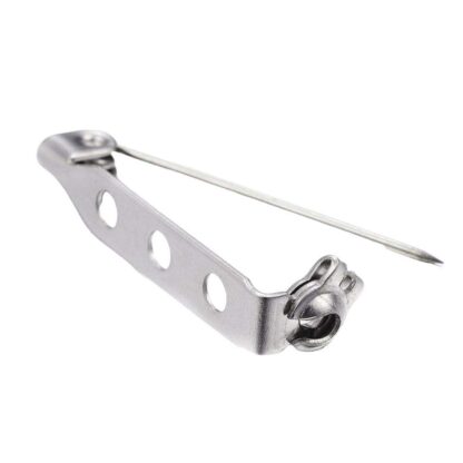 Brooch Back – Stainless Steel – 26x4mm