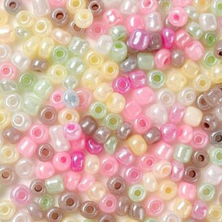 Seed Beads – Size 6/0 – Lilac – 10g Pack