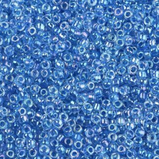 Seed Beads – Size 6/0 – Blue AB – 10g Pack