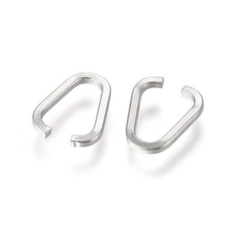 Split Rings – Stainless Steel – 7x1mm – Pack Of 50