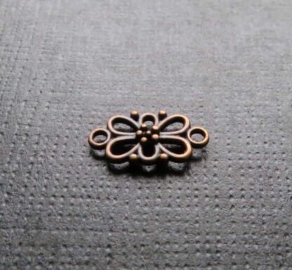 Flower Connector – Copper – 16x8mm