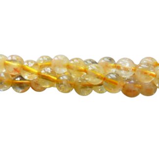 Natural Shungite Beads – 8mm – Strand Of 15 Beads