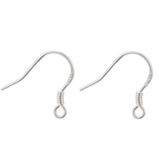 Sterling Silver 925 French Earwires – 14mm – 1 Pair