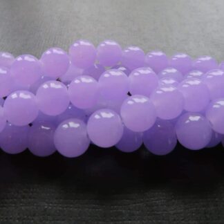 Glass Beads – Lavender – 10mm – Strand Of 30