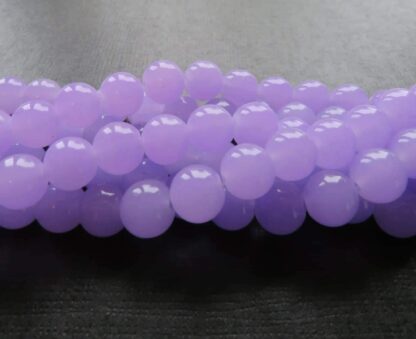 Glass Beads – Lavender – 10mm – Strand Of 30
