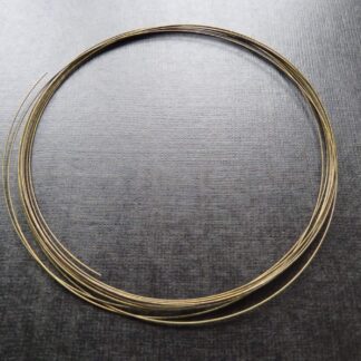 Memory Wire – Necklace – Antique Bronze – 190×0.6mm – 10 Loops