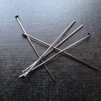 Head Pins – Gunmetal – 45×0.8mm – Pack Of 50