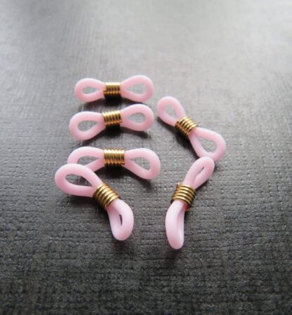 Glasses Loops – Pink/Gold – 20x7mm – Pack Of 2
