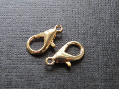 Lobster Clasp – Gold – 18mm
