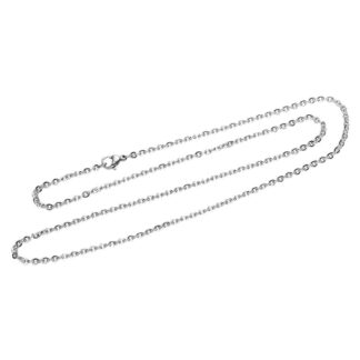 Necklace Chain – Stainless Steel – 40.6cm – Link Size 2×1.5mm