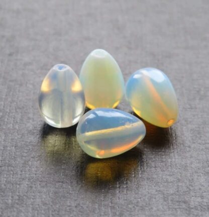 Opalite Drop Bead – 15x10mm