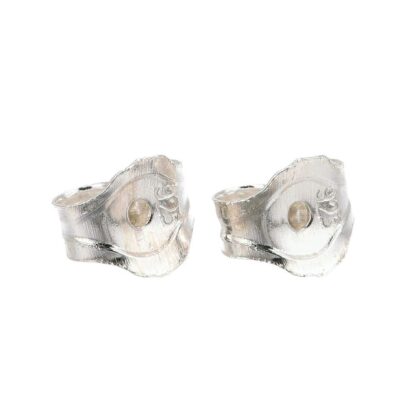 Sterling Silver 925 Earring Backs – 4x3mm – 1 Pair