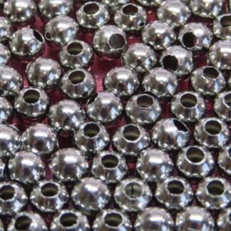 Spacer Beads – Stainless Steel – 5mm – Pack Of 10