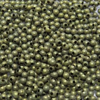 Spacer Beads – Antique Bronze – 4mm – Pack Of 20