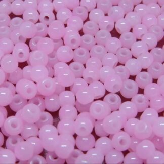 Glass Beads – Candy Pink – 4mm – Strand Of 100 Beads