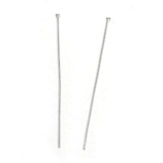 Head Pins – Stainless Steel – 50×0.7mm – Pack Of 50